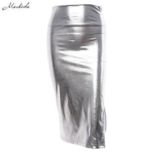 Load image into Gallery viewer, Macheda Autumn skirts Sexy Solid Chic Pencil Skirts